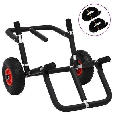 Vidaxl Wózek Do Transportu Kajaka, Składany, 90 Kg, Aluminiowy