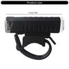 USB Rechargeable LED Bike Light Front Mounted for Night Cycling and Mountain Adventures Road Trail Enhanced Visibility