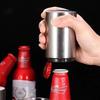 Automatic Beer Bottle Opener Magnetic Beer Cap Opener Stainless Steel Push Down Soda Wine Opener Party Bar Tools Kitchen Gadgets