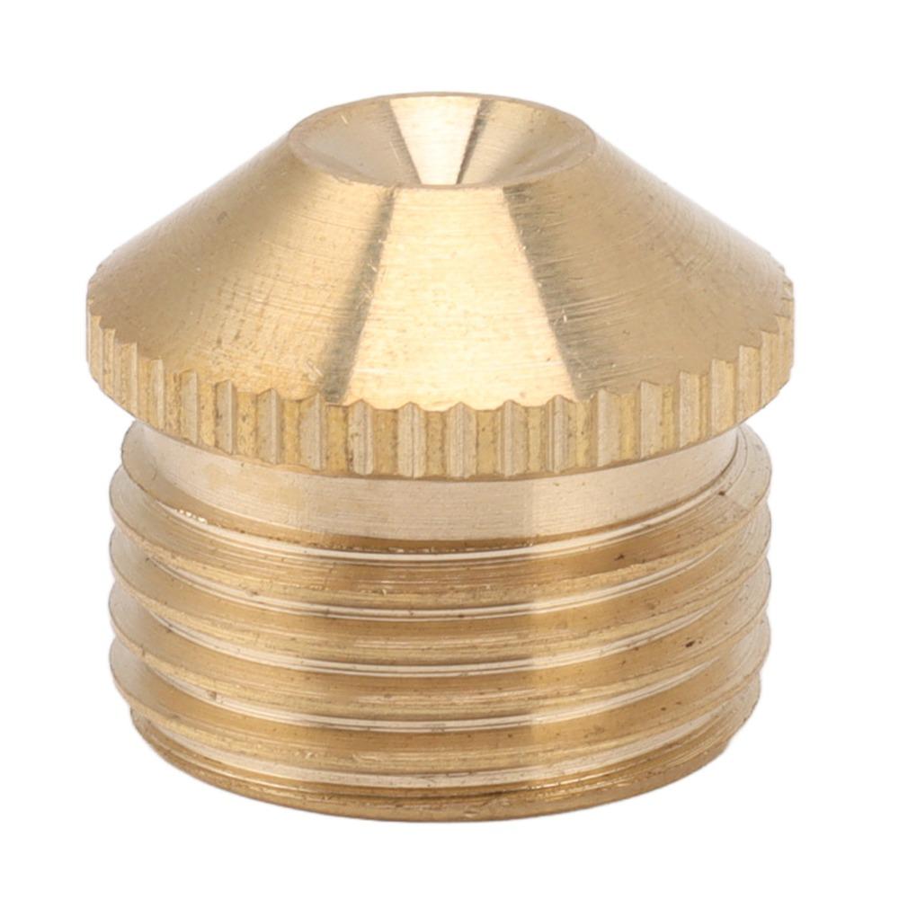 5PCS Gold Fogging Sprinkler Head Brass Garden Cooling System Nozzles Garden Irrigation