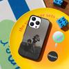 The C-Coffin of Andy and L-Leyley For iPhone 17,16,15,14,13,12,11,Pro,Max,Plus Magnetic Wireless Charging Black Phone Case