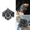 Classical Gothic Jewelry Ring Vintage Inspired Craftsmanship Premium Zinc Alloy Material Multiple Size Options For Daily Occasions