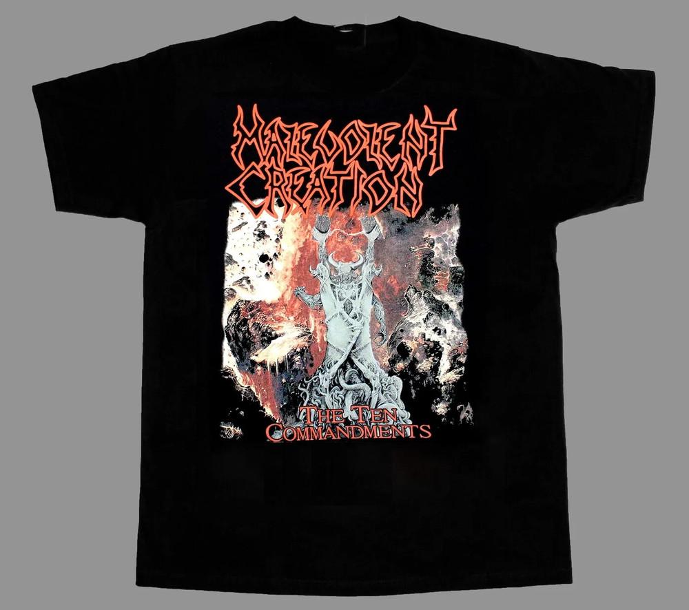 Malevolent Creation The Ten Commandments Unisex 100% Cotton T-Shirt MI108