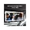 Padom Car Visor Vanityrror Rechargeable with 3 Light Modes & 60 LEDsrror for Truck SUV Rear View Dimmable Touch Screen Car As A Gifts