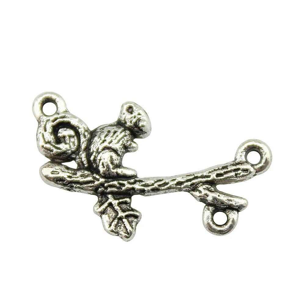 Branch Leaves Connection Components Car Pendant Cute Jewelry