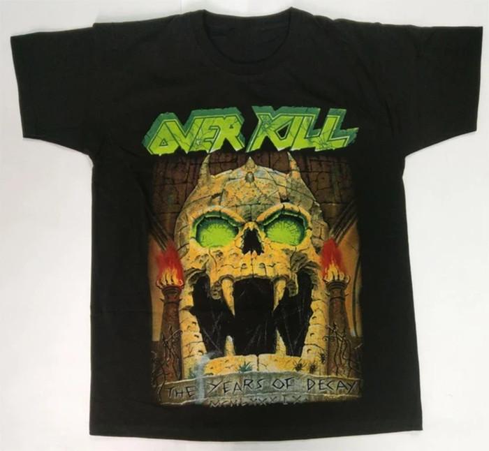 OVERKILL Years Of Decay Shirt Gift Fans Shirt S-234XL Gift Friend