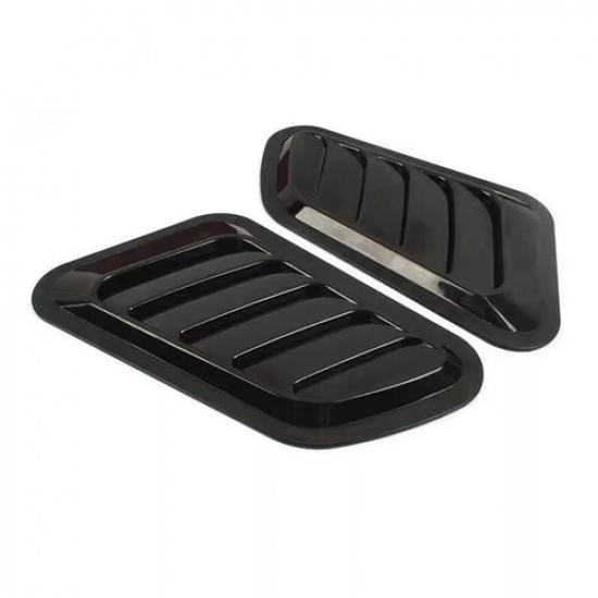 For Jeep Renegade 2015 2016 2017 - 2024 Car Hood Black Vent Cover Accessories