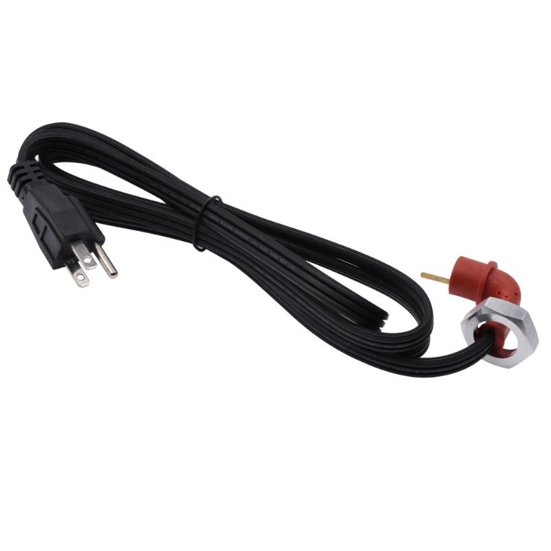 Compatible For F250 F350 F450 F550 E250 E350 E450 E550 7.3L Powerstrokes Diesels Engine Block Heater Element& Cable Cord