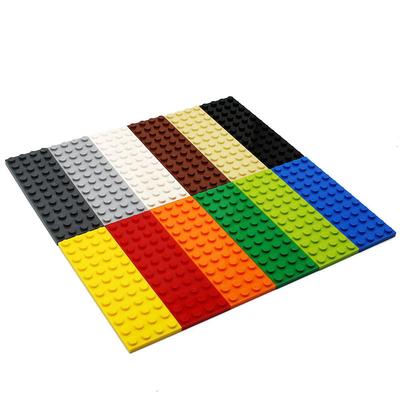50g/7PCS 3029 4x12 Basic Board Building Blocks DIY Assembly Accessories Compatible with Thin Plate Bricks Children Toys