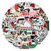 50Pcs Free Palestine Stickers Cool Waterproof Vinyl Decal for Adults Teens Kids Cartoon Graffiti Sticker for Water Bottle Bike Guitar