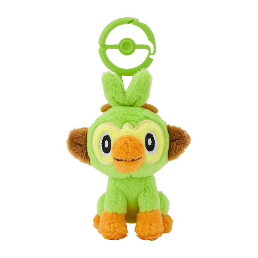 [Pokemon] Pokemon Center Carabiner Mascot - Grookey Plush Keychain