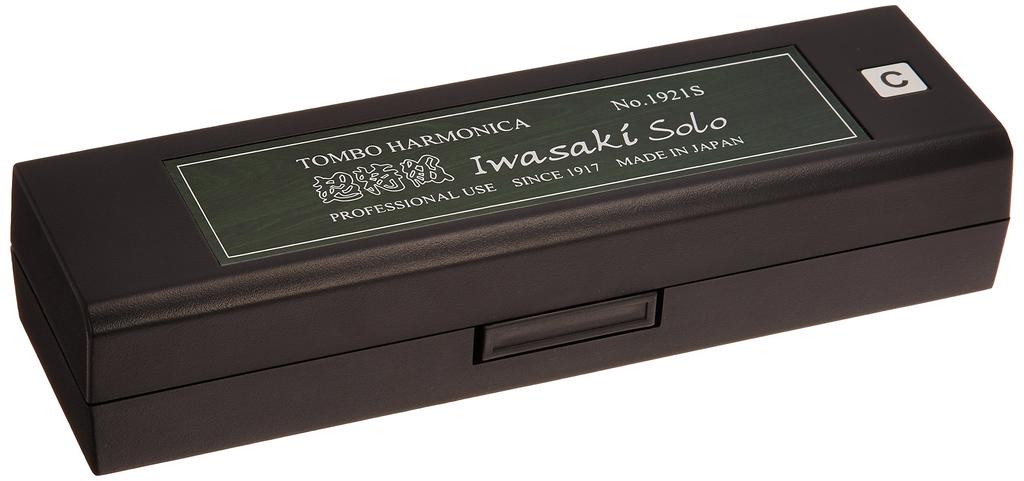 Tombo Double Tone Harmonica C Key Super Special Grade Iwasaki Solo 21 Holes 1921S