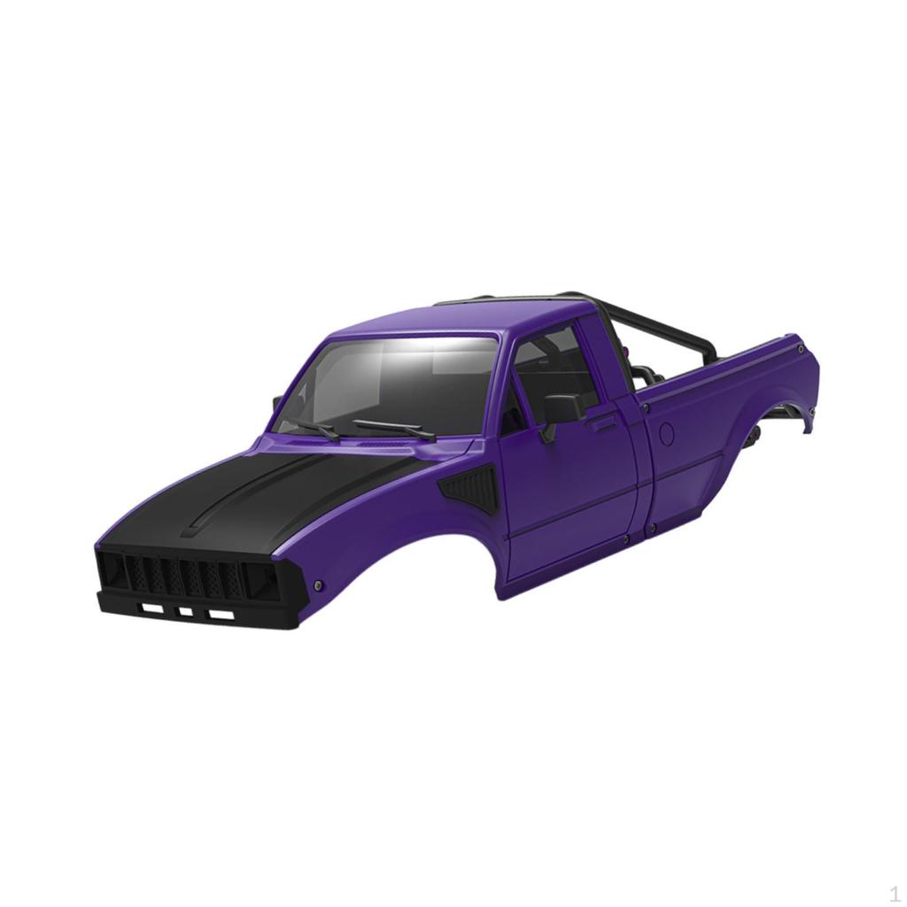 Pickup Hard Assembly RC Crawler Accessory Heavy Duty Construction Sturdy Parts for 1/24 Model Car