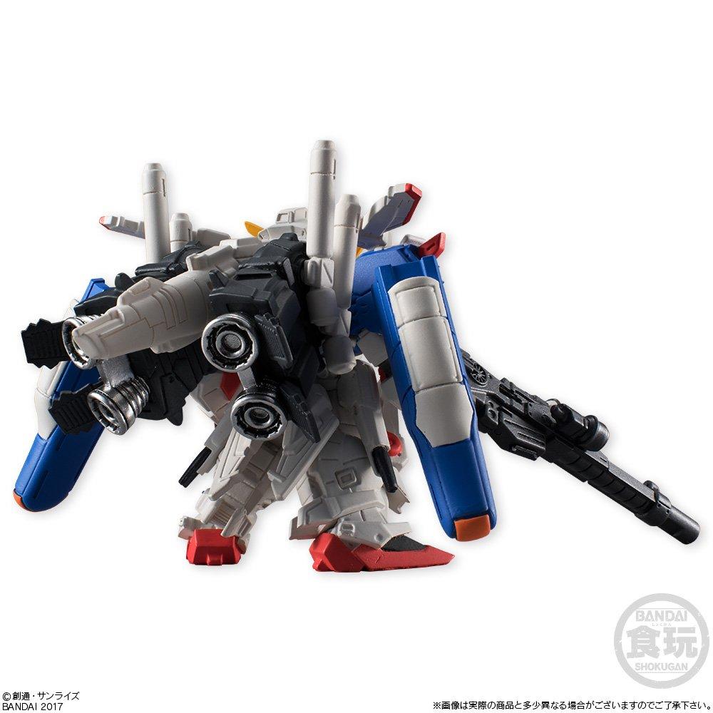 FW GUNDAM CONVERGE EX18 Ex-S GUNDAM 1 kus bonbónová hračka/žvýkačka (Mobilní oblek Gundam)
