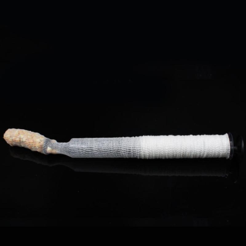 PVA Mesh Baits Bags with Funnel and Plunger Carp Fishing Mesh Water Dissolving PVA Narrow Mesh Tube Net Enduring