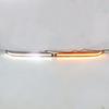 LED DRL Headlight Eyebrow Daytime Running Light For Toyota Tundra Sequoia   With dynamic Yellow Turn Signa Fog lamp