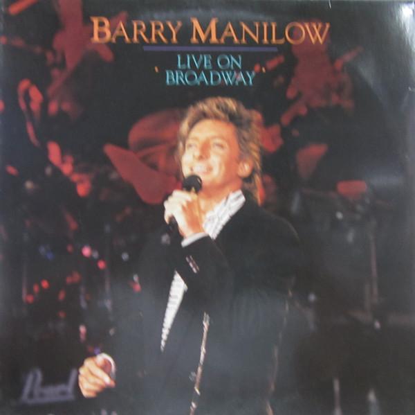

LP Record BARRY MANILOW - Live On Broadway 303785 Arista 1990 UK Pop Used