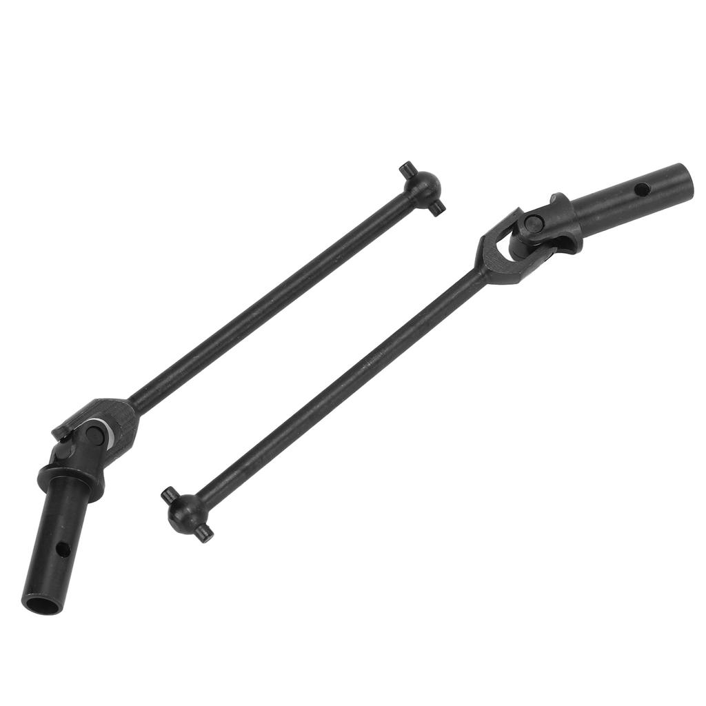 2Pcs 85712 Universal Drive Shaft Steel Black Steel Driveshaft for HSP 94885 RC Car 1 8