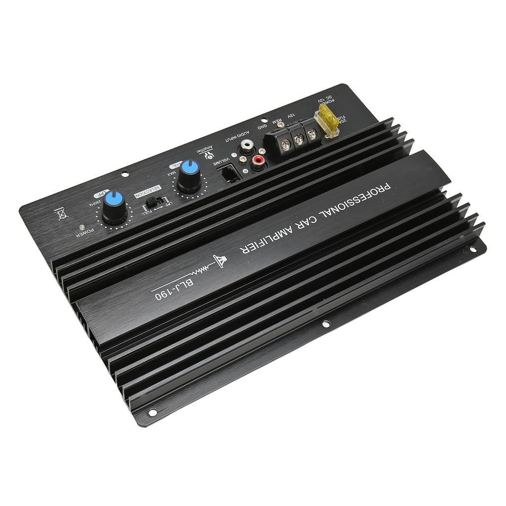 12V 300W Car High Power Amplifier DIY Car Bass Sub Woofer Board for 8‑12 Inch Bass Speaker Double Voice Coil Speaker
