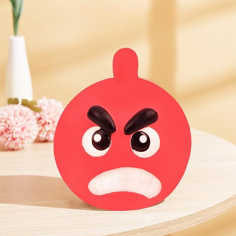 Pískací hračka pro psa s roztomilým designem velkého oka, Odolná latexová žvýkací hračka pro mazlíčky, Interaktivní tréninková pískací hračka pro psy