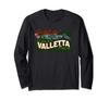Rather Be In Valletta Malta Vintage Maltese Souvenir Long Sleeve I'd - T-Shirt