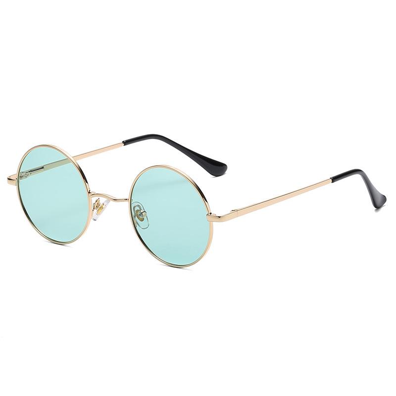 Creative Retro Sunglasses Sunshade Anti-ultraviolet Unisex Polarized Artistic Glasses Round