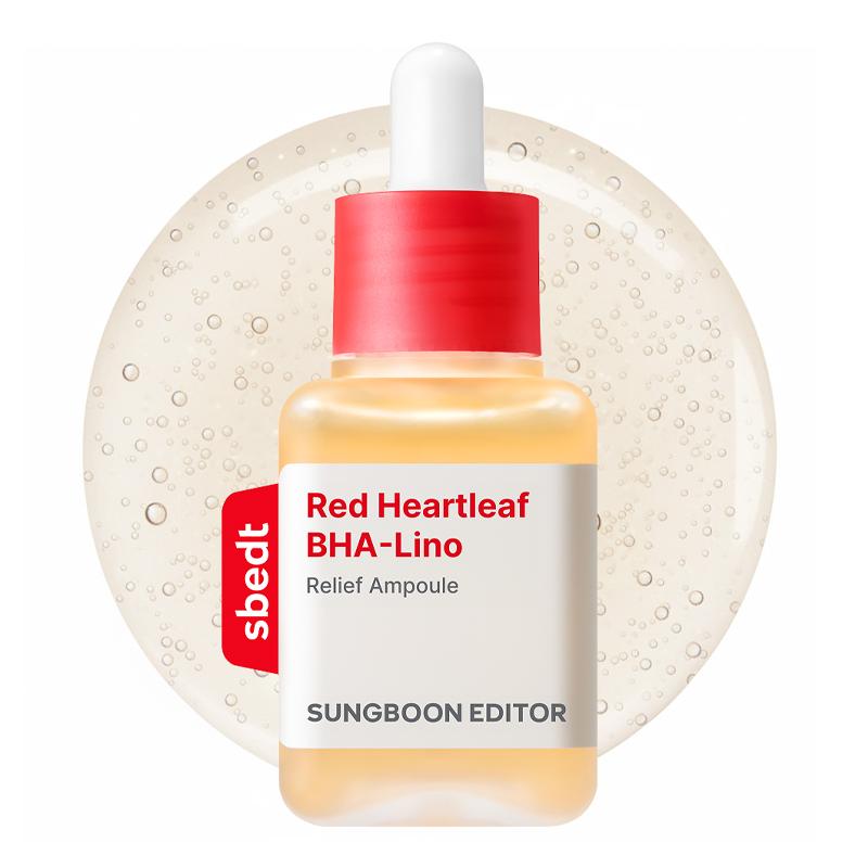 [SUNGBOON EDITOR] Red Heartleaf BHA-Lino Relief Ampoule 40ml