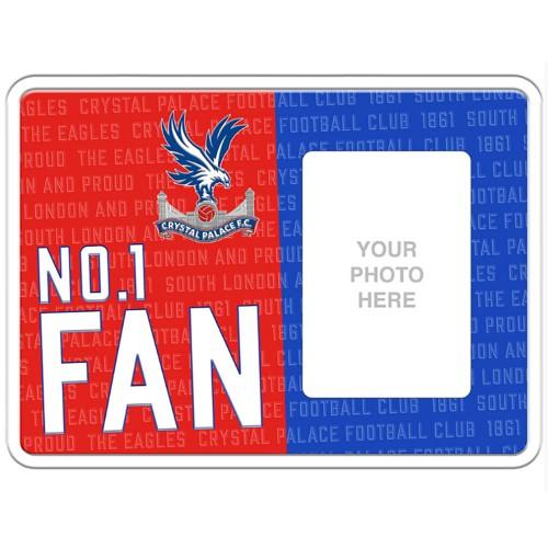 Crystal Palace FC No1 Fan Photo Frame Sign