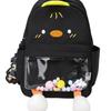 The New Schoolbag Is High-value, Fresh, Sweet, Cute, Cute, Ugly and Cute Little Yellow Duck Backpack, Grade 1-3 Student Backpack.