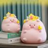 Pig Piggy Coin Bank Waterproof Safe Deposit Box Desktop Ornaments Savings Jar  Coins Cash