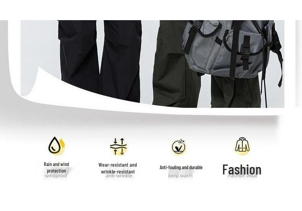 Trendy Men's Functional Windproof Waterproof Softshell Outdoor Jacket