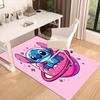 1pc. Cute Stitch On Planet Rug - Home Decor, Office Carpet, Chair Mat, Outdoor Rug, Gift Ideaz041076