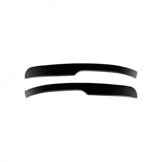 For Honda Accord 11th 2023-2024 Glossy Black Rear View Mirror Strip Trim 2PCS