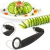Spiral Slicer Hand Vegetables Cutter Set Fruits Vegetable Spiralizer for Cucumber Carrot Creative Garnishing Kitchen Utensil