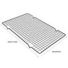 Prostokąt BBQ Wire Mesh Grill Net Grill Grilled Grid Outdoor Camping Picnic Tool