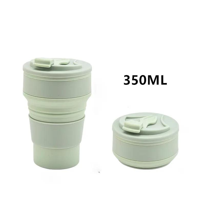 Tazza Sportiva Tazza Pieghevole Tazza da Caffè Pieghevole da Viaggio Senza BPA Silicone per Uso Alimentare Best Seller Design Minimalista