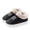 Super Warm Cotton Slippers for Winter Wear Plus Velvet Thickening All-inclusive Heel To Keep Out The Cold, Snow Boots for The Elderly, Fur Drag
