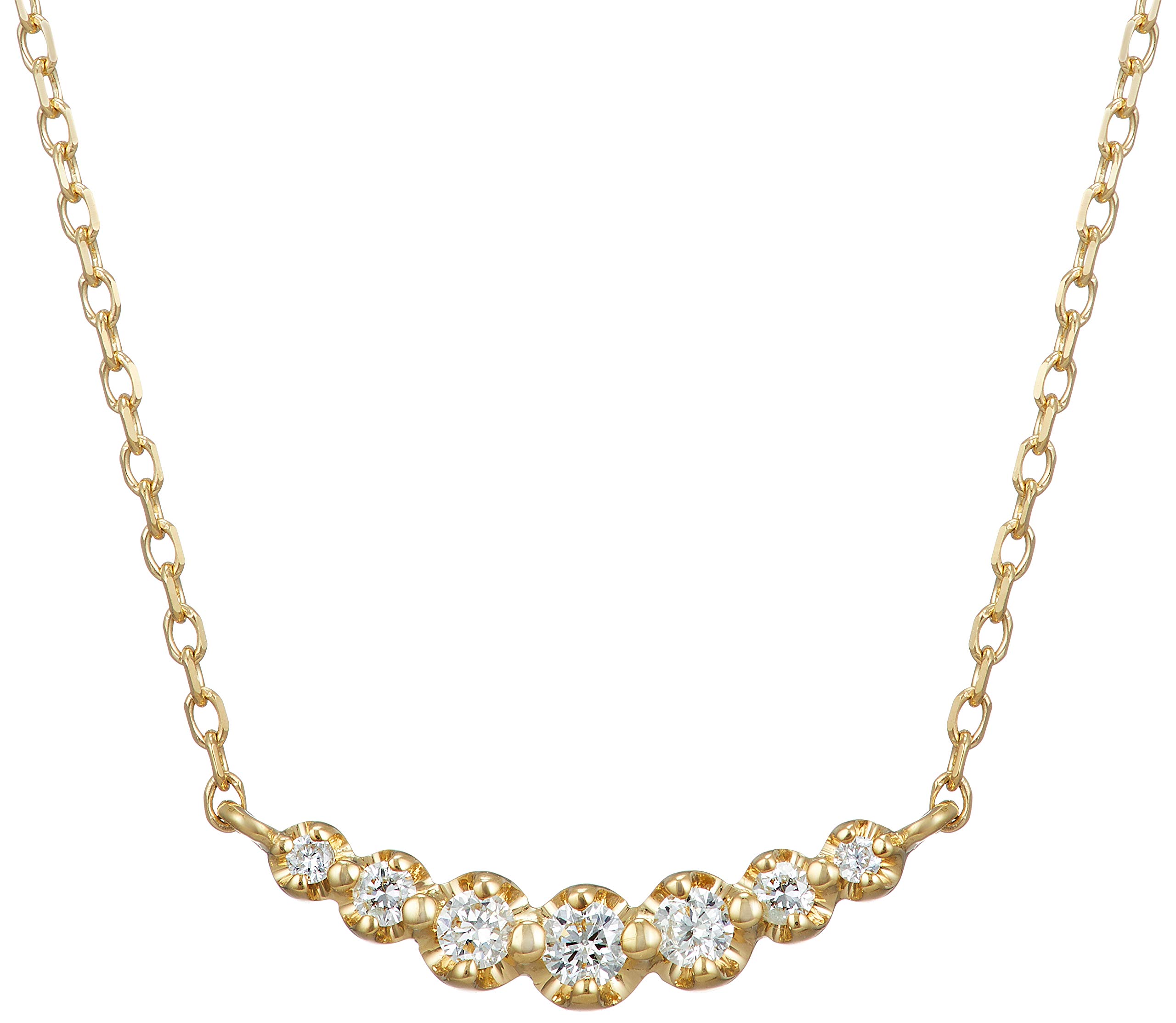 

Diamond K18 Yellow Gold Necklace 111721123002 [Yondo Sea] (YG) Women s