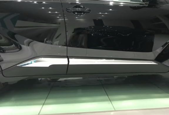 FUKUARE Side Door Side Door Compatible with Set of Exterior Custom Parts Moulds, Garnish, CHR/C-HR, 4,