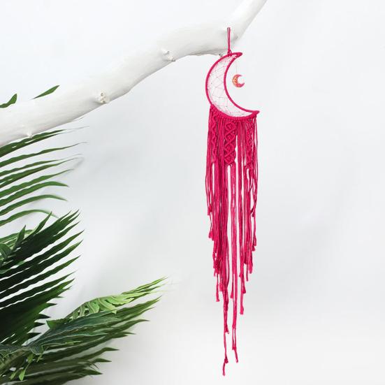 Dream Catcher Handmade Elegant Cotton Rope Nordic Hand-woven Star Moon Macrame Wall Hangings Home Decor