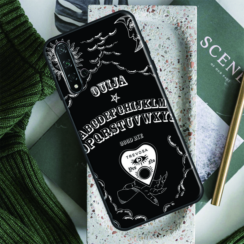 Ouija Board Case For Huawei Honor 70 50 X8 X9a Magic5 90 Lite P20 P30 P40 P60 Pro P Smart Nova 5T Cover