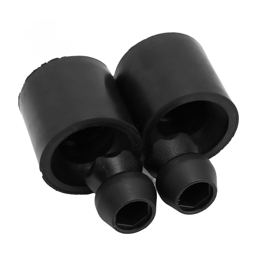 2 Sets Trailer Deurhouder Kit Vervormingsbestendig Beschermend Rubber Deurhouder Bumper voor Camper