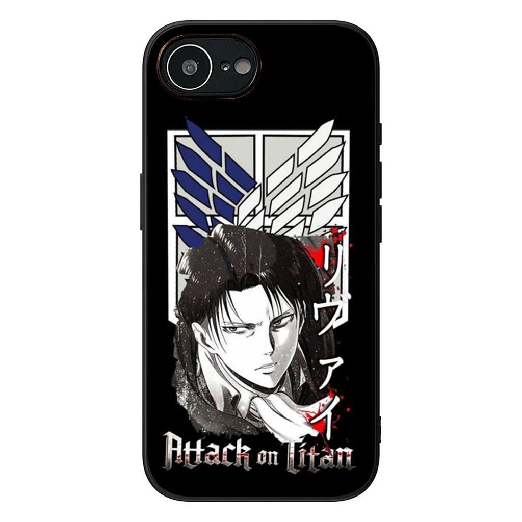 Levi Eren Jaeger Attack On Titan Phone Case for Samsung Galaxy A04 J7 J5 J2 Prime J8 A01 A02 A03  A42 M06 M16 M56 M23 G57 Cover