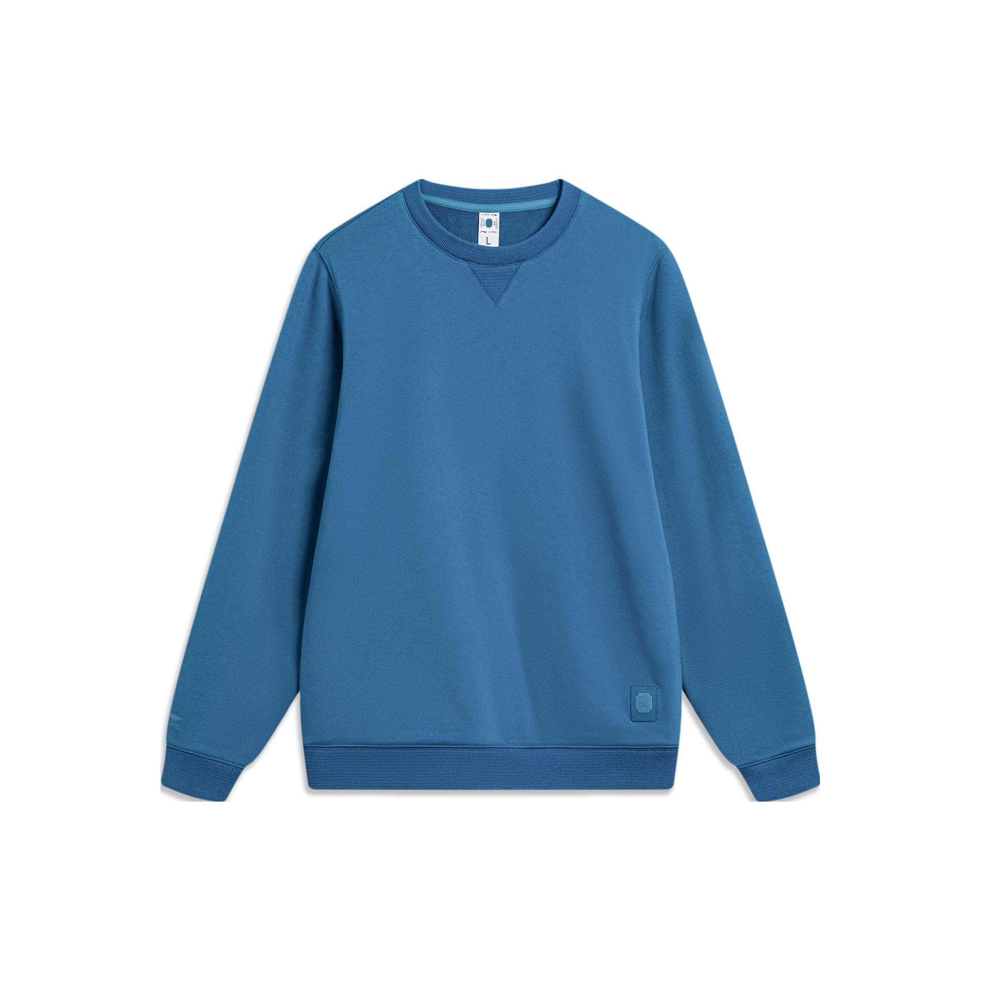 Свитшот мужской Li Ning темно-бирюзовый AWDT965-6 M
