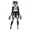 Fever Womens/Ladies Gothic Cheerleader Costume