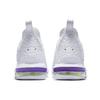 Lebron 16 EP Ammortizzazione Traspiranti Leggere Mid-top Scarpe da Basket Uomo Argento Bianco Versione Asiatica AO2595-102