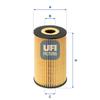 Ufi 25.106.00 Ufi Oil Filter