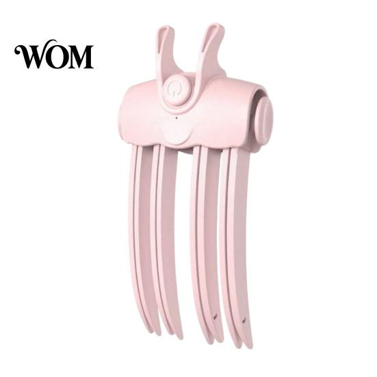 Quick Hair Fluffer Electric Heated Volume Clip, 2 Heat Settings Volumizing Root Lift Tool Comb for Thin Hair, Fluffy Bangs, USB Rechargeable Cordless