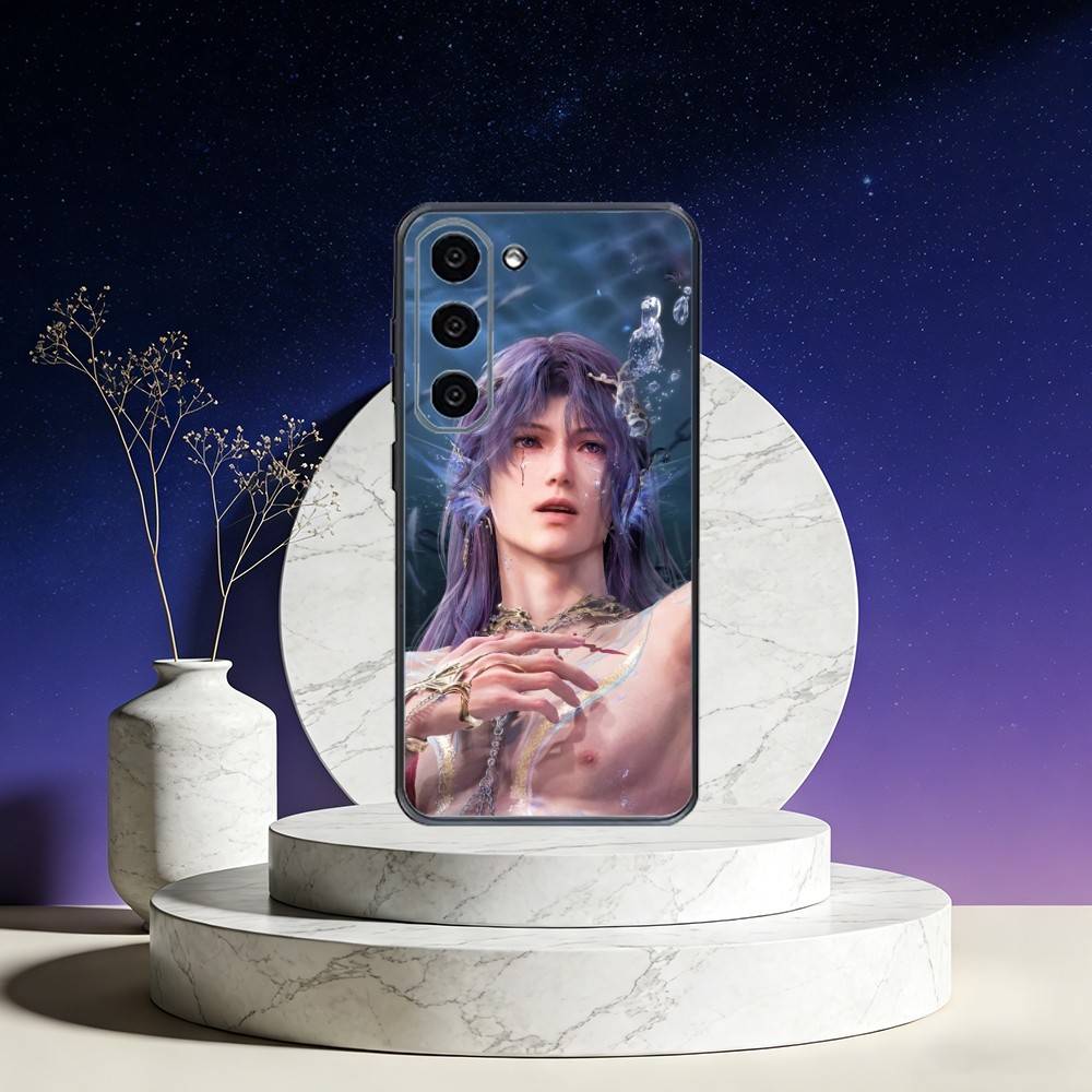Rafayel L-Love and D-Deepspace Phone Case For Samsung Galaxy A73,A72,A71,A70,A53,A52,A51,Others Soft Black Cover