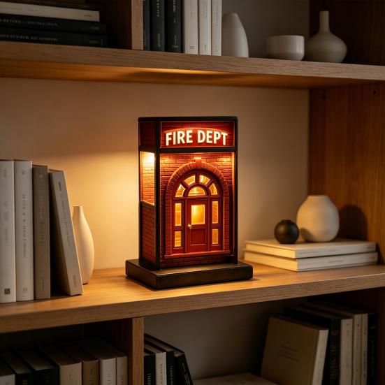 Vintage Lamp Retro Miniature Table Lamp with Warm Led Glow USB